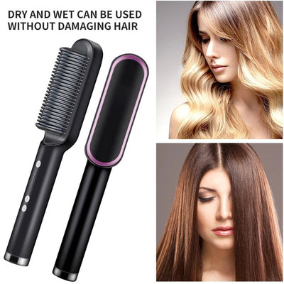 Evergreen Beauty & Health Anti-Scald Hair Straightening Comb