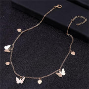 Evergreen Beauty & Health Butterfly Heart B Butterfly Necklace Collection