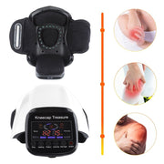 Evergreen Beauty & Health Electric Heating Air Pressure&Vibration Infrared Knee Massager