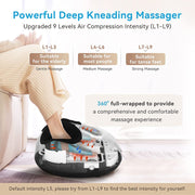 Evergreen Beauty & Health Foot Massager With Kneading And Infrared Heating