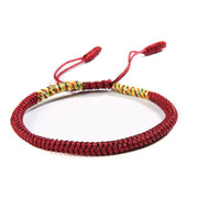 Evergreen Beauty & Health F Handmade Tibetan Buddhist Lucky Bracelet