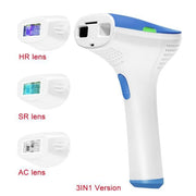 Evergreen Beauty & Health 3 IN 1 Blue IPL Laser Permanent Hair Removal Machine