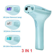 Evergreen Beauty & Health 3 IN 1 Skyblue IPL Laser Permanent Hair Removal Machine