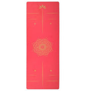 Evergreen Beauty & Health Red Mat Non-slip Hot Stamping With Position Line