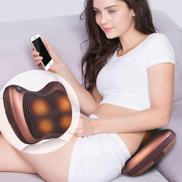 Evergreen Beauty & Health Pillow Infrared Heating Kneading
