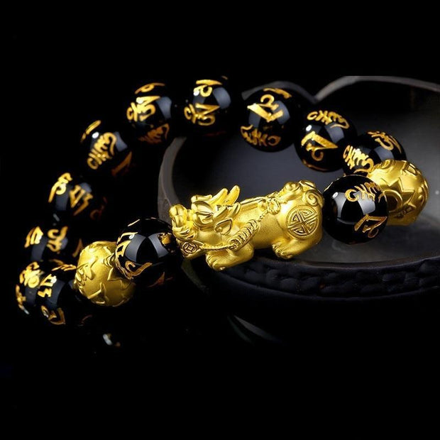 Evergreen Beauty & Health Stone Feng Shui Luck Bracelet