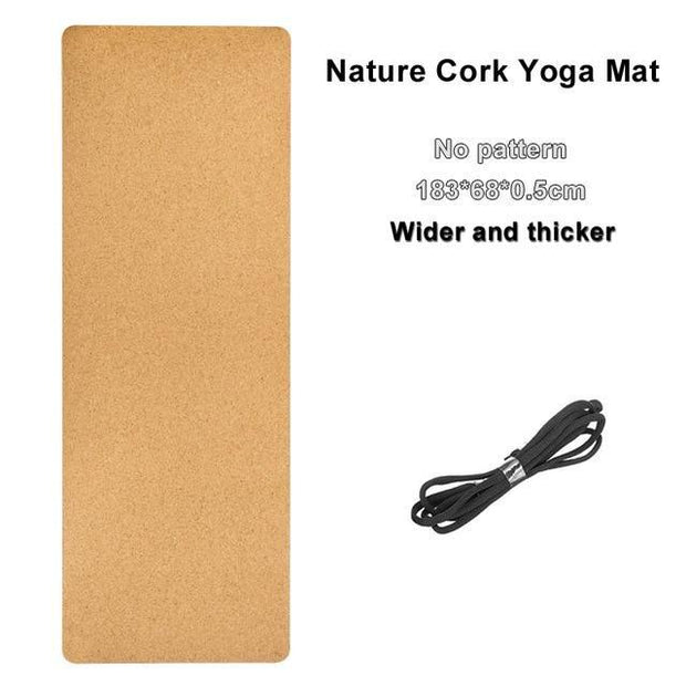 Evergreen Beauty & Health No pattern Yoga Mat With Position Body Line