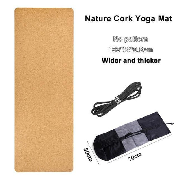 Evergreen Beauty & Health No pattern With Bag Yoga Mat With Position Body Line