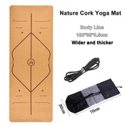 Evergreen Beauty & Health Body Line With Bag Yoga Mat With Position Body Line