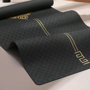 Evergreen Beauty & Health Yoga Mat With Position Line