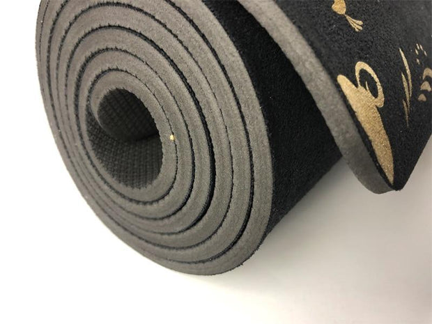 Evergreen Beauty & Health Yoga Mat With Position Line